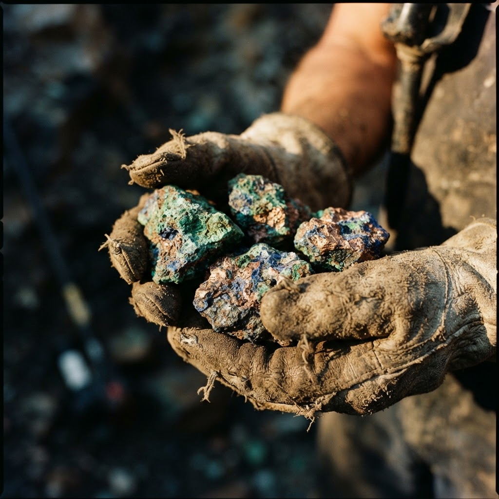 Critical mineral ore