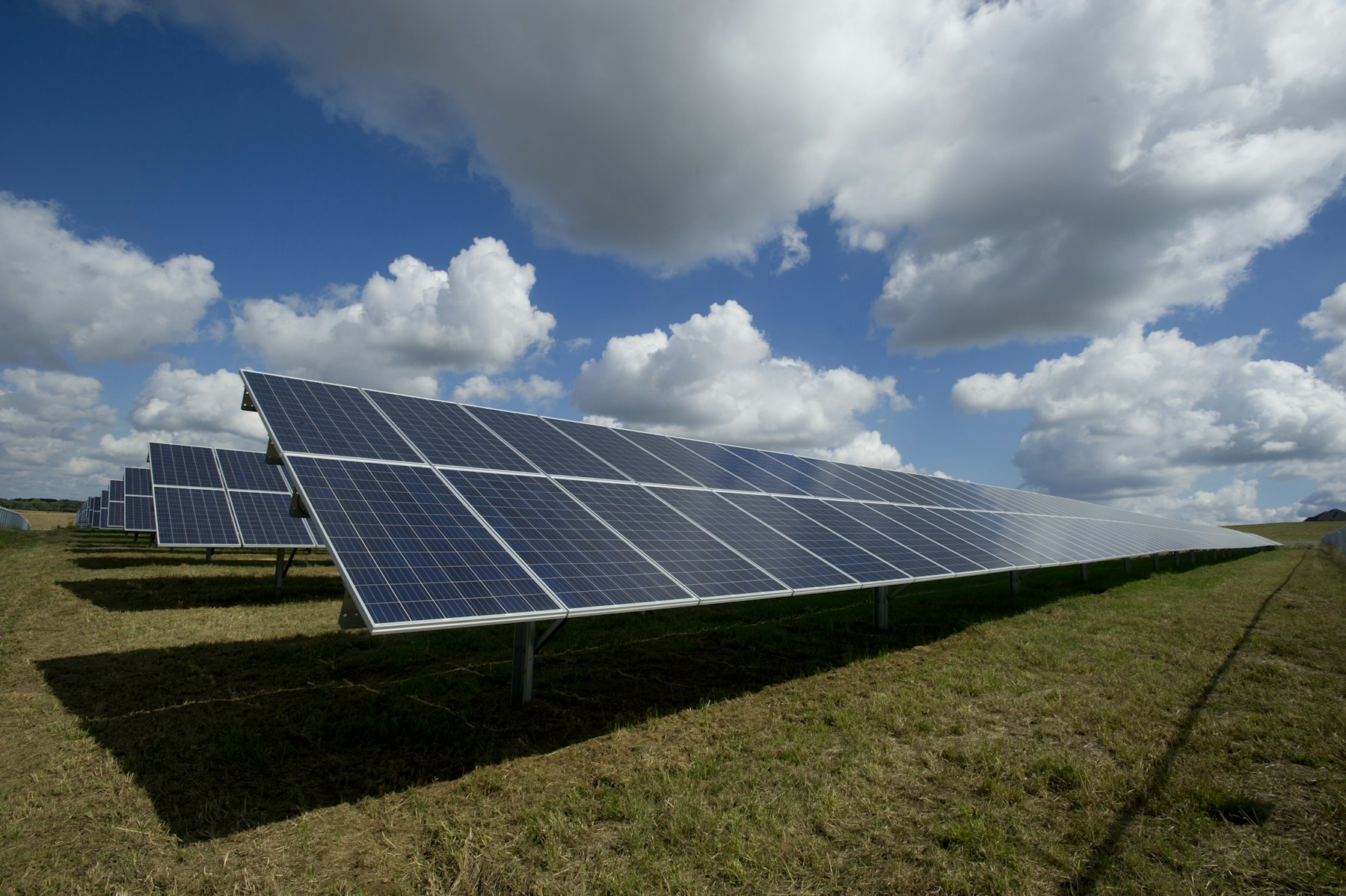 Utility-scale solar panels